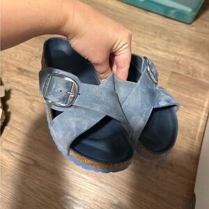 Women’s Birkenstock Big Buckle Sandals Size 38